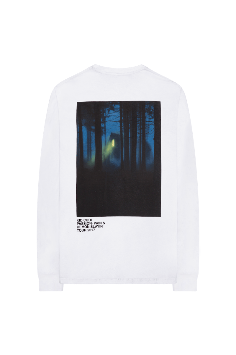 Kid Cudi x Virgil Abloh Mr. Rager IV Longsleeve White