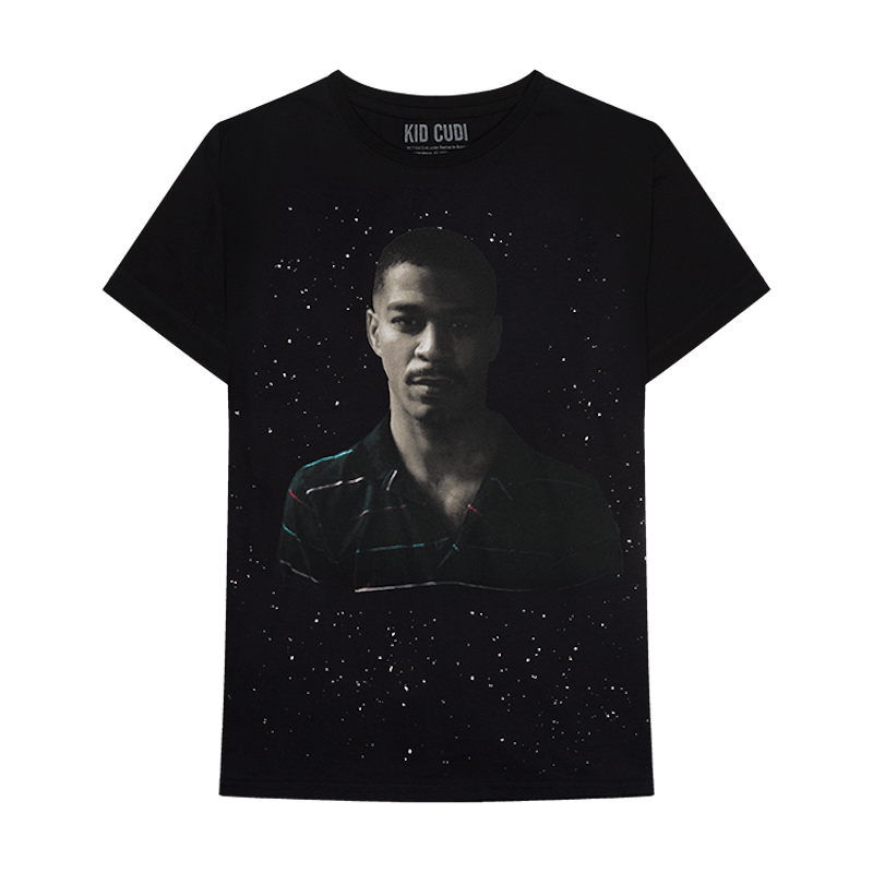 Kid Cudi Photo Galaxy T-shirt Black