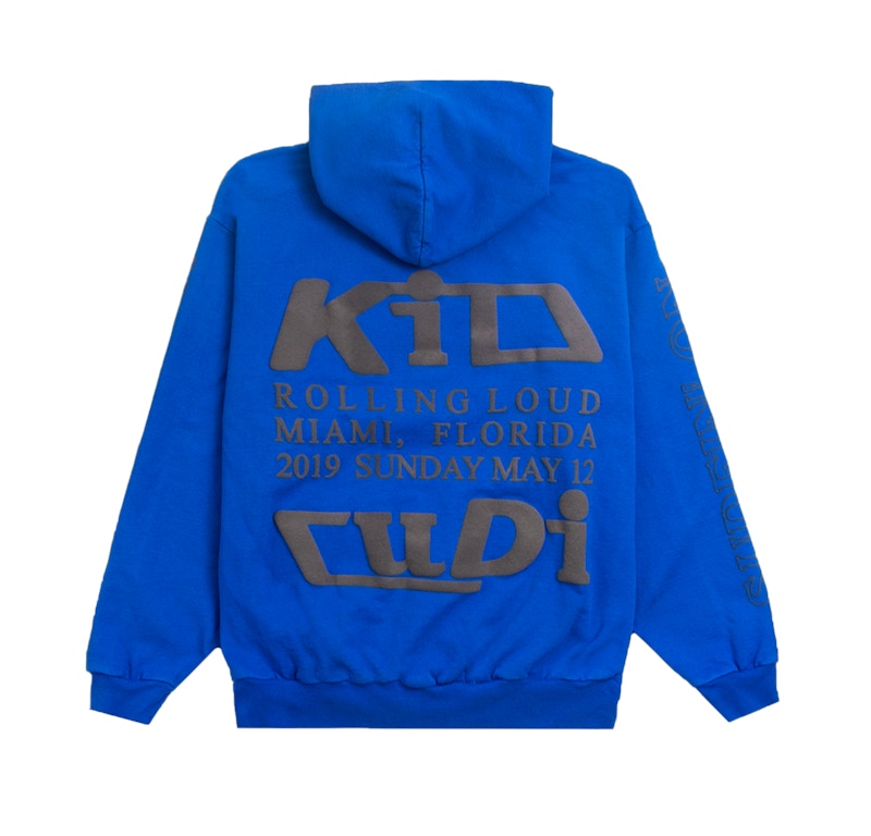 Kid Cudi Rolling Loud Swim In The Light Hoodie Blue
