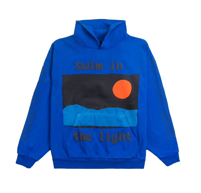 Kid Cudi Rolling Loud Swim In The Light Hoodie Blue