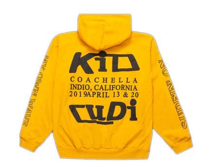 Kid Cudi Swim In The Light Hoodie Yellow