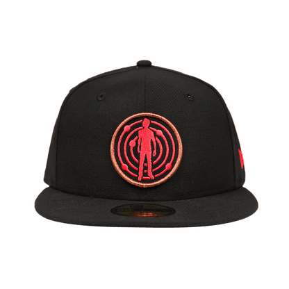 Kid Cudi x New Era Moon Man Fitted Hat Black