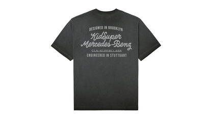 KidSuper x Mercedes Benz Washed Tee Washed Black