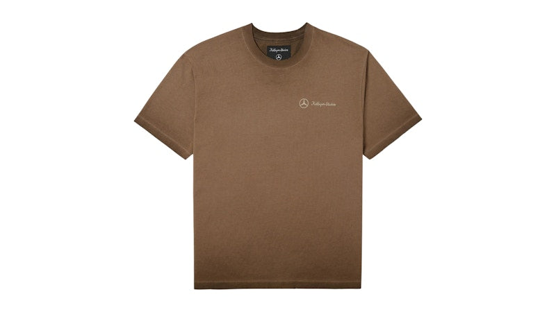 KidSuper x Mercedes Benz Washed Tee Washed Brown