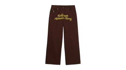 KidSuper x Mercedes Benz Work Pants Brown