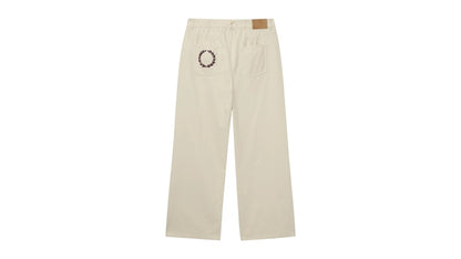 KidSuper x Mercedes Benz Work Pants Cream
