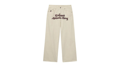 KidSuper x Mercedes Benz Work Pants Cream