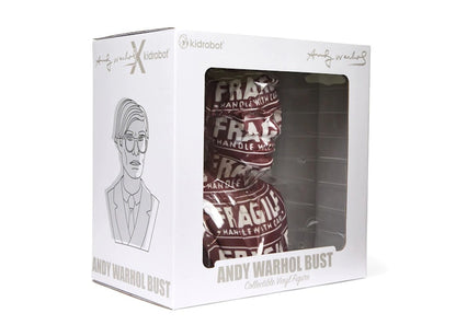 Kidrobot Andy Warhol Bust Figure