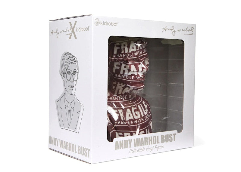 Kidrobot Andy Warhol Bust Figure