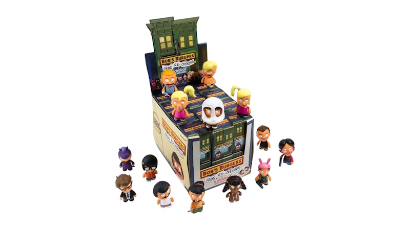 Kidrobot Bob's Burgers Grand Re-Opening 3" Mini Figures Casepack (24 Blind Boxes)
