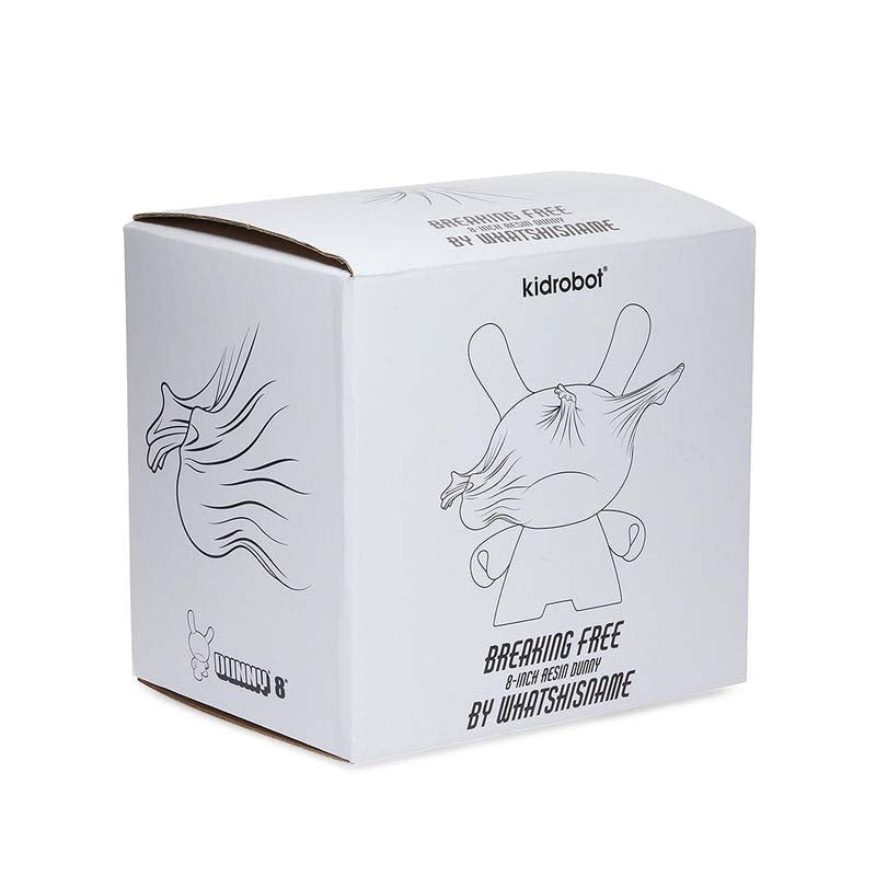 Kidrobot Breaking Free Resin Artist Figure 8" Dunny - WHATSHISNAME Vinyl Figure