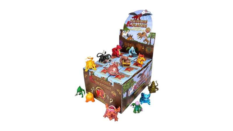 Kidrobot Dungeons & Dragons Monsters 3" Vinyl Mini Series 1 Casepack (24 Blind Boxes)