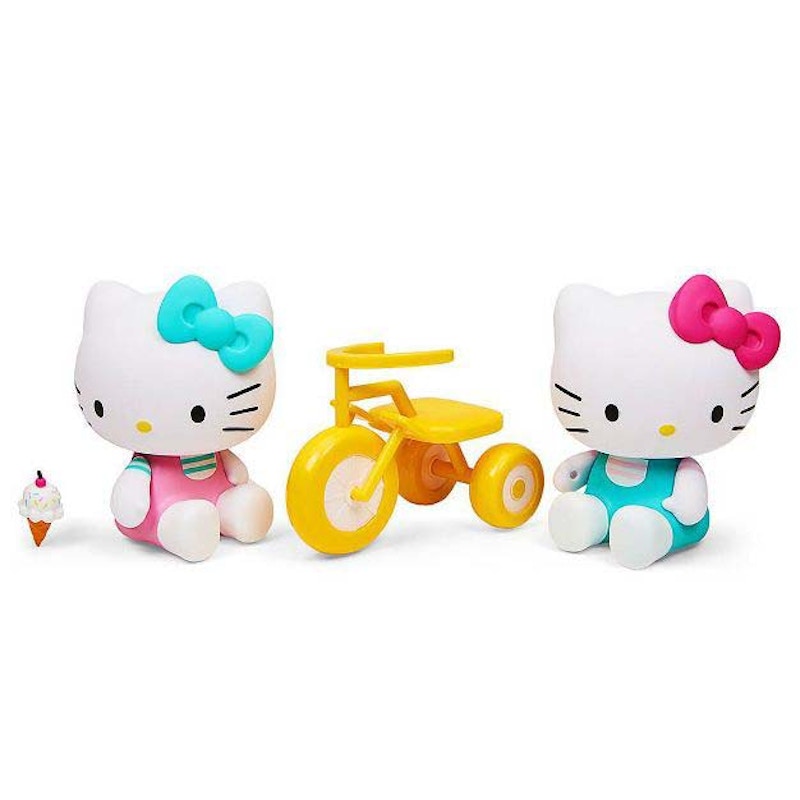 Kidrobot Hello Kitty Tricycle and Ice Cream Figure 2-Pack