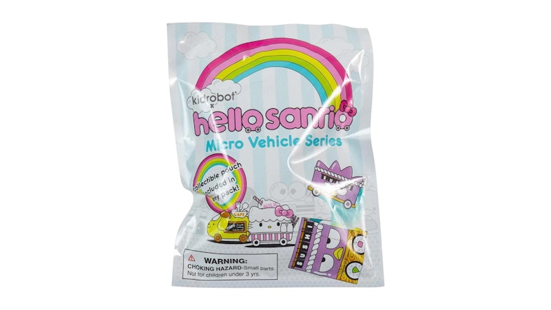 Kidrobot Hello Sanrio Micro Vehicle Series Single Blind Bag