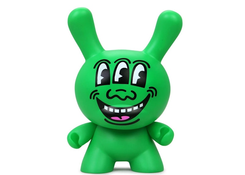 Kidrobot Keith Haring Three-Eyed Face Masterpiece Dunny Figure