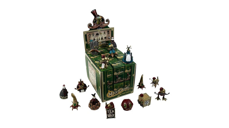 Kidrobot The Mechtorians Mini Art Figure Series by Doktor A Casepack (24 Blind Boxes)
