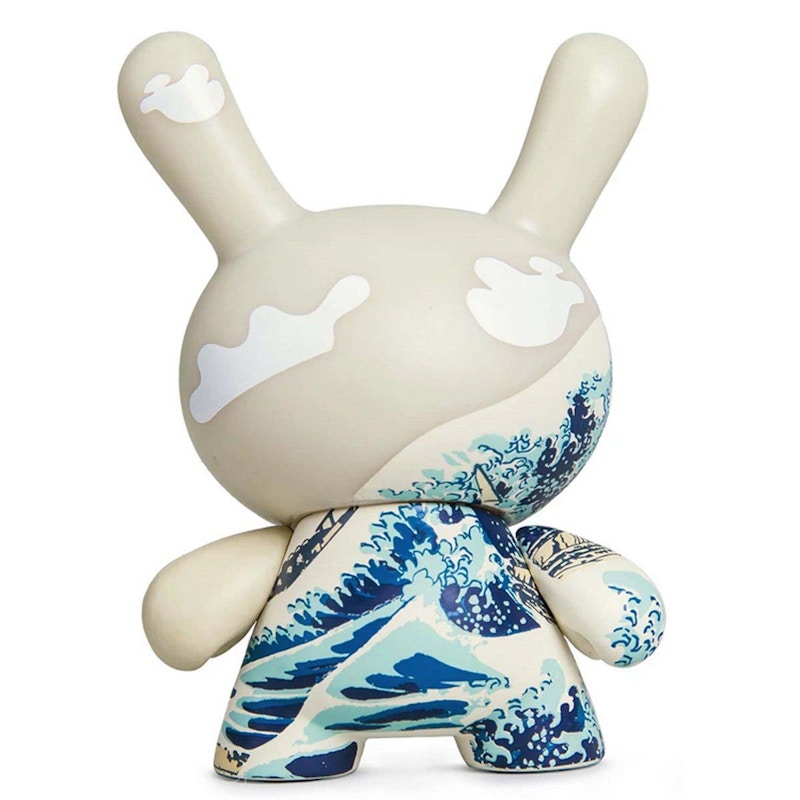 Kidrobot The Met 3" Showpiece Dunny - Hokusai Great Wave Vinyl Figure