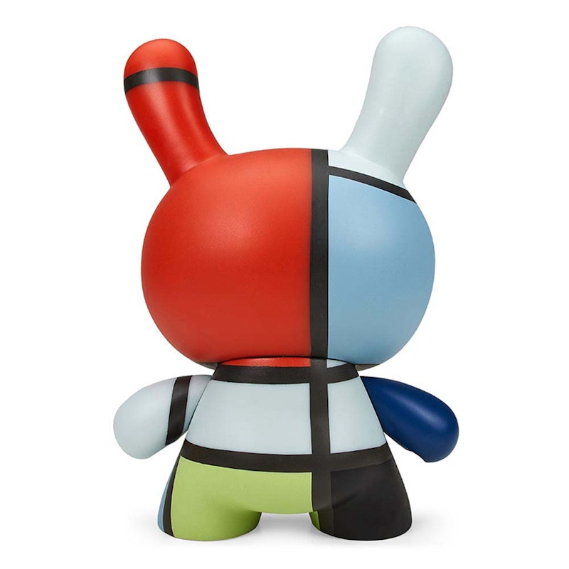 Kidrobot The Met 8" Masterpiece Dunny - Mondrian Composition Vinyl Figure