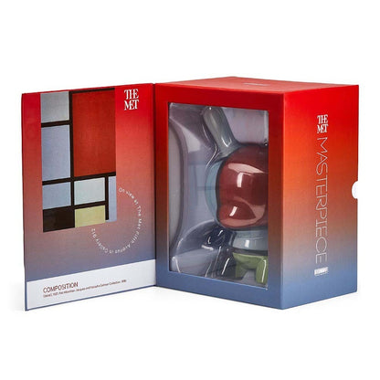 Kidrobot The Met 8" Masterpiece Dunny - Mondrian Composition Vinyl Figure