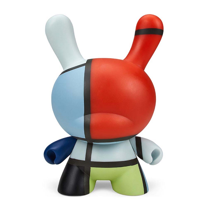 Kidrobot The Met 8" Masterpiece Dunny - Mondrian Composition Vinyl Figure