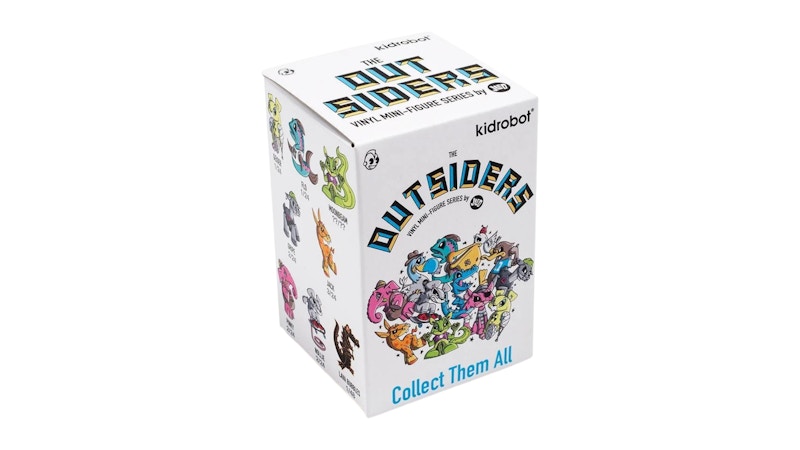 Kidrobot The Outsiders 3" Blind Box Mini Figures by Joe Ledbetter Single Blind Box