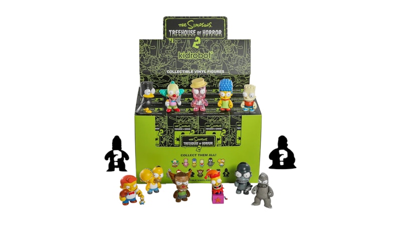 Kidrobot The Simpsons Treehouse of Horror Mini Figure Series 2 Casepack (24 Blind Boxes)