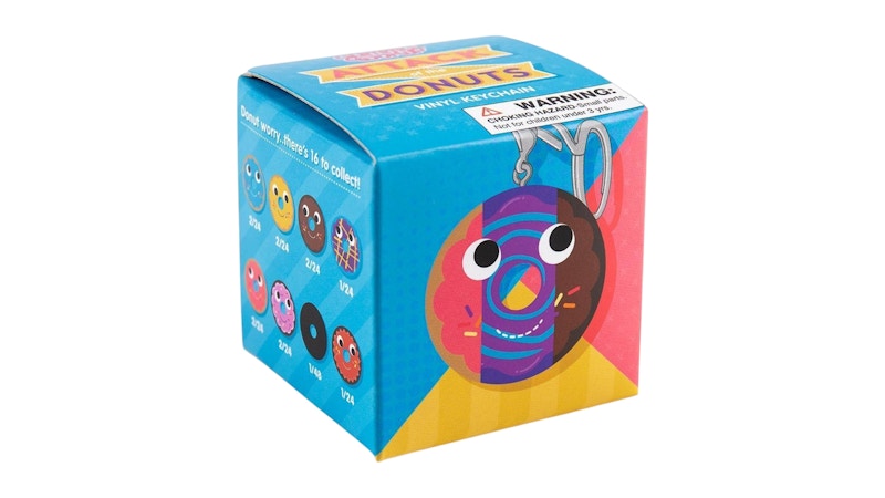 Kidrobot Yummy World Attack of the Donuts Keychain Series Single Blind Box