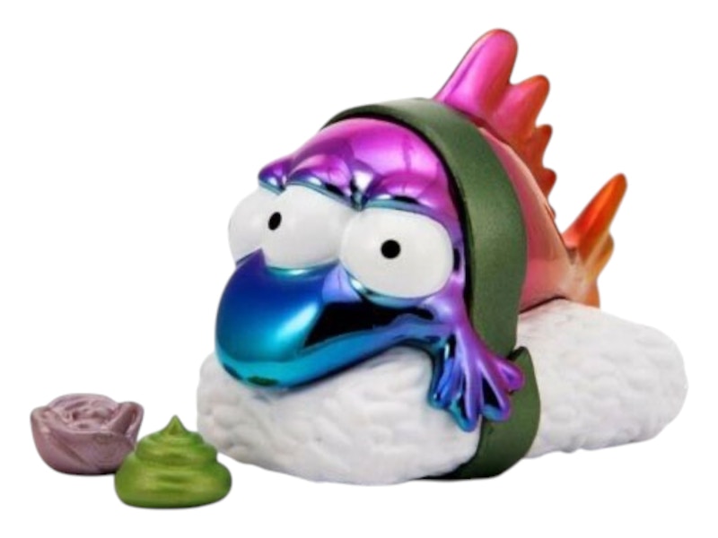 Kidrobot x Simpsons Nigiri Blinky NYCC 2019 Figure Metalliic Mixed