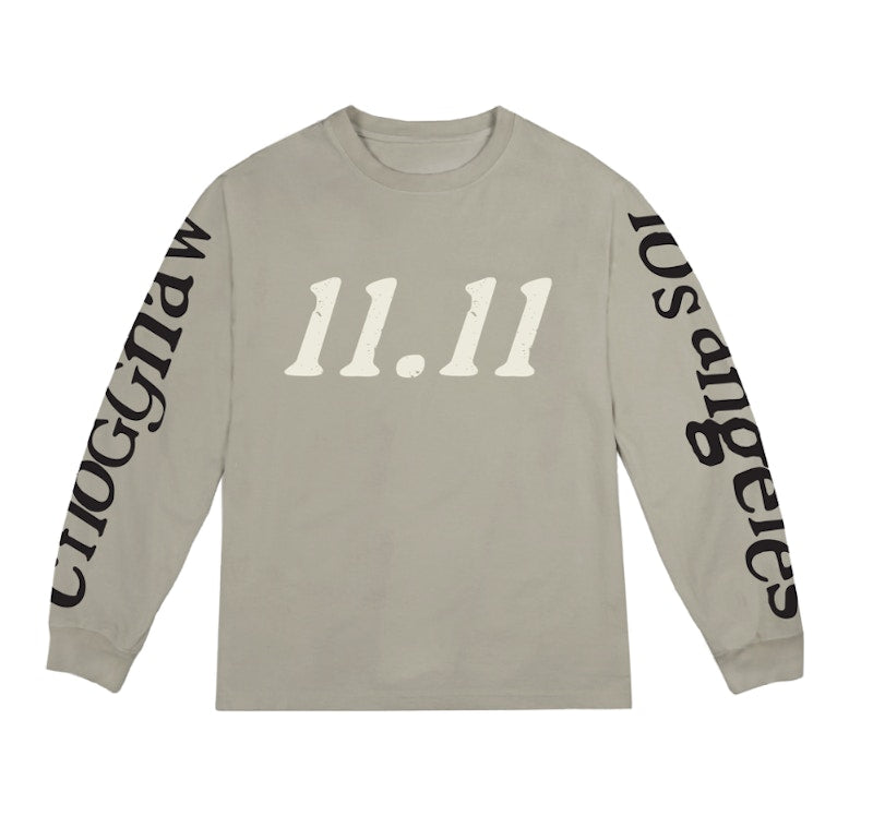 Kids See Ghosts 11/11 Long Sleeve Tee Vapor