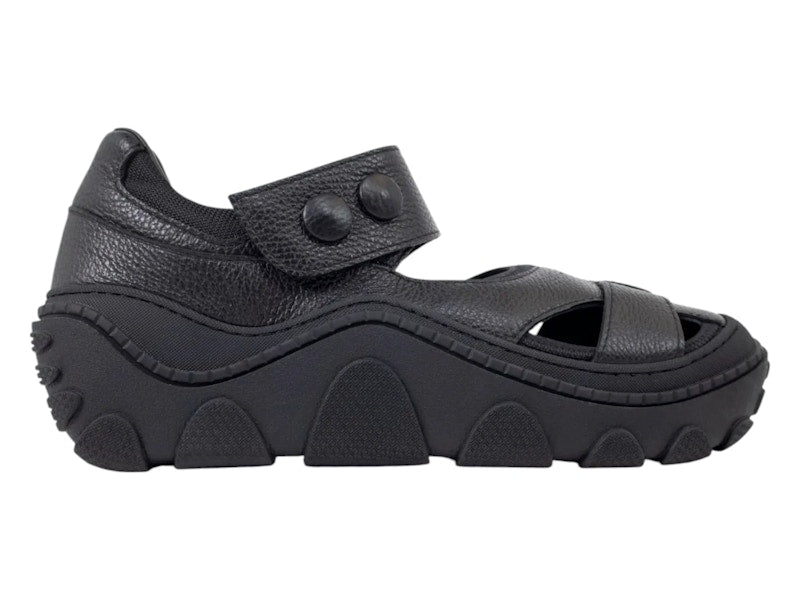 Kiko Kostadinov Hybrid Sandal Black Soot