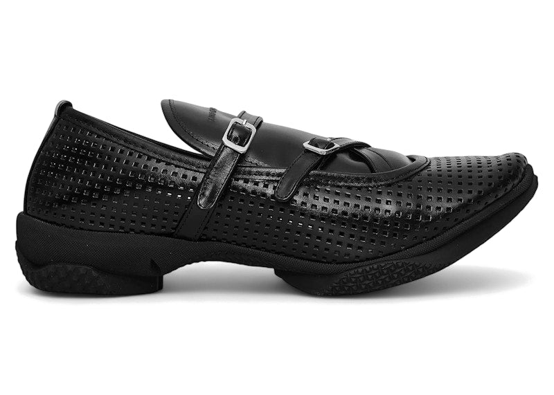 Kiko Kostadinov Sonia Buckled Loafer Perforated Black (Women's)