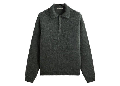 Kith 101 x Auralee Brushed Super Kid Mohair Knit Polo Urban Chic