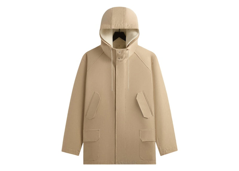 Kith 101 x Auralee Heavy Canvas Liner Coat White Pepper