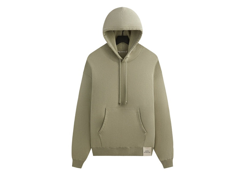 Kith 101 x Auralee Smooth Soft Hoodie Seagrass