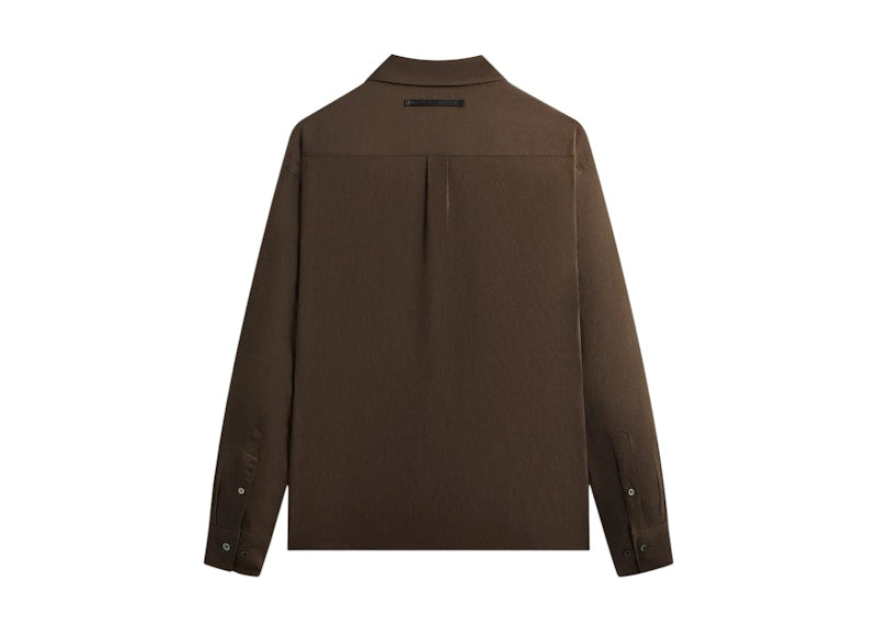 Kith 101 x ssstein Rayon Linen Button Down Shirt Kindling