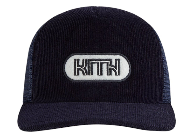 Kith 12 Wale Corduroy Trucker Hat Ink