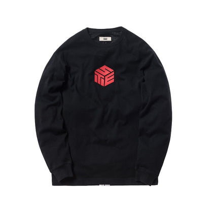 Kith 3-D Set L/S Tee Black