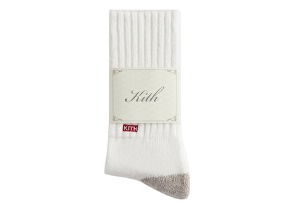 Kith 3-Pack Chunky Crew Socks Silk
