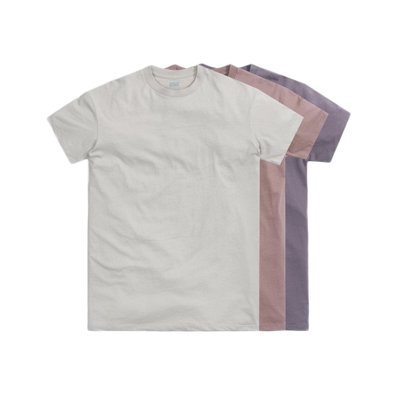 Kith 3 Pack Undershirt Monsoon/Dusty Mauve/Plaster