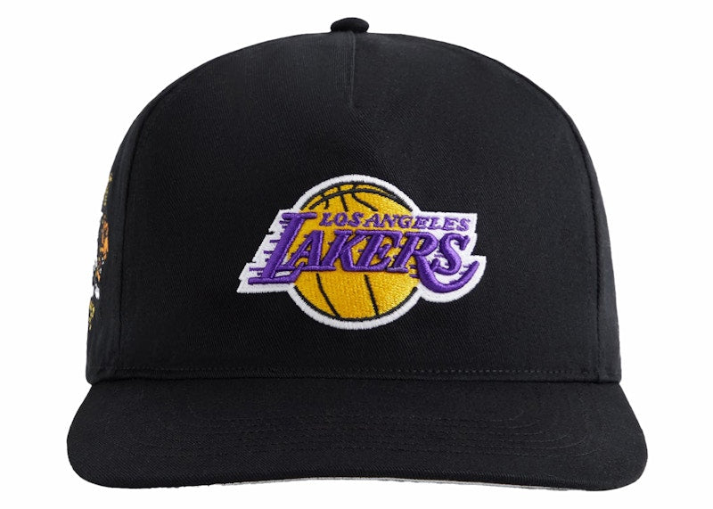 Kith 47 Los Angeles Lakers Hitch Snapback Black