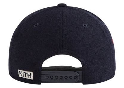 Kith & '47 The New York Yankees Wool Rose Hitch Snapback Nocturnal