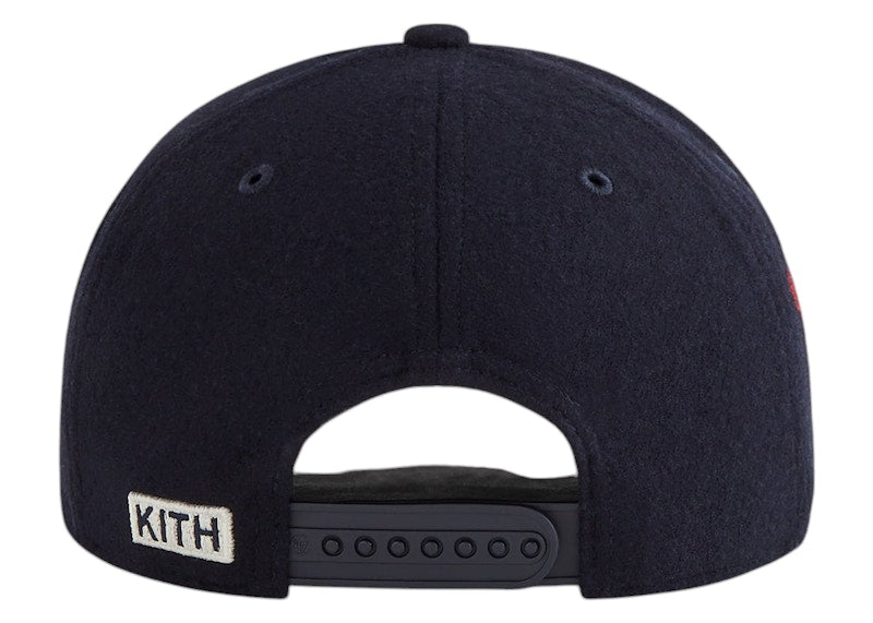 Kith & '47 The New York Yankees Wool Rose Hitch Snapback Nocturnal