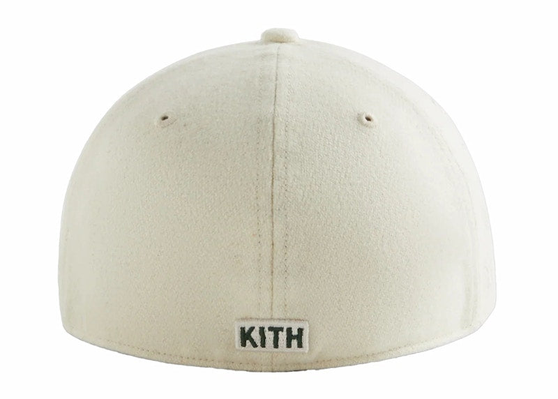 Kith & '47 for New York Yankees Unstructured Wool Fitted With Suede Brim Sandrift