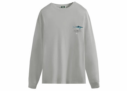 Kith AMNH Marine Life Vintage Long Sleeve Tee Concrete