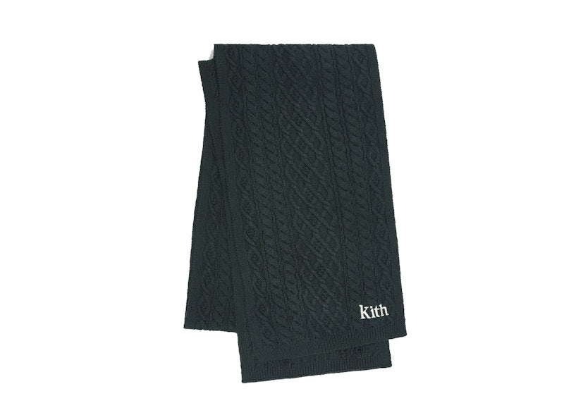 Kith Abingdon Cable Scarf Scarab