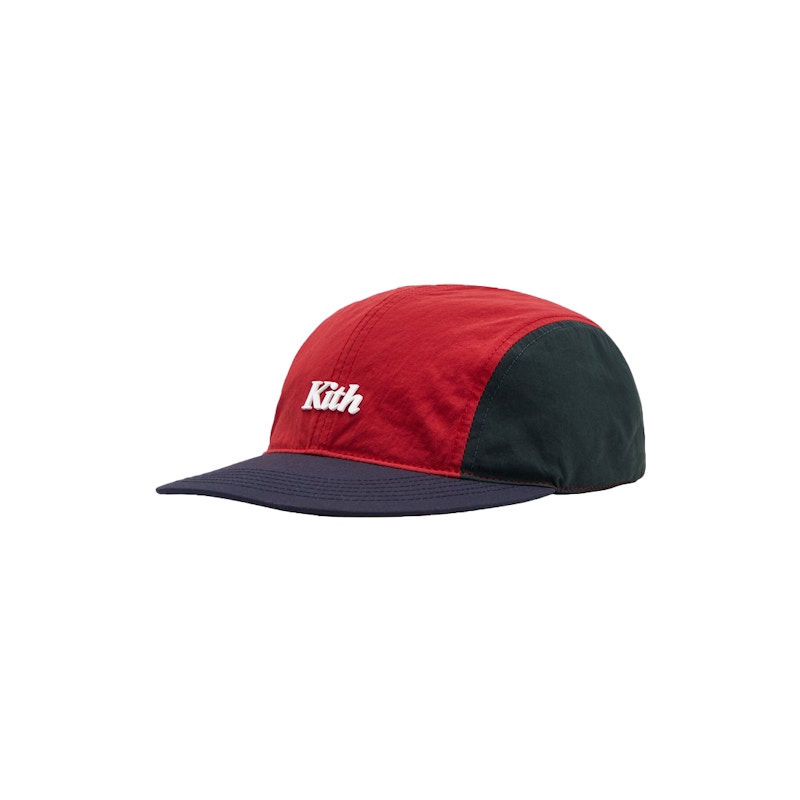 Kith Active Racer Cap Scarlet/Multi