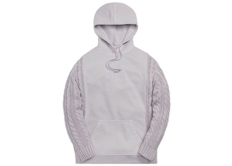 Kith Adam Combo Knit Hoodie Echo