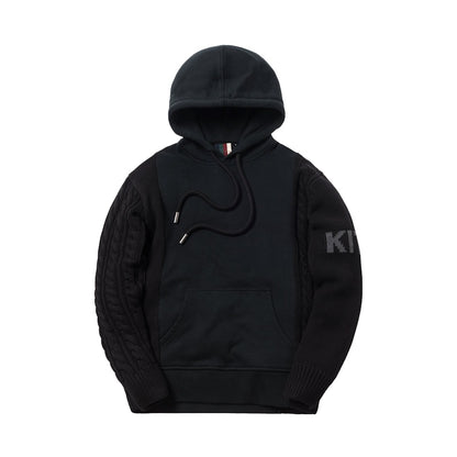 Kith Adam Combo Knit Pullover Black