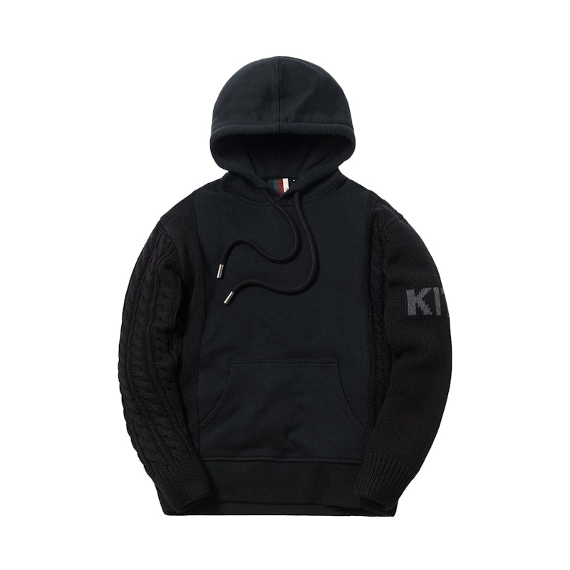Kith Adam Combo Knit Pullover Black