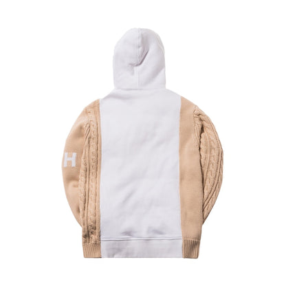 Kith Adam Combo Knit Pullover White/Beige